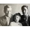 Кузьмин Сергей Фёдорович Сергей Федорович с женой и дочерью