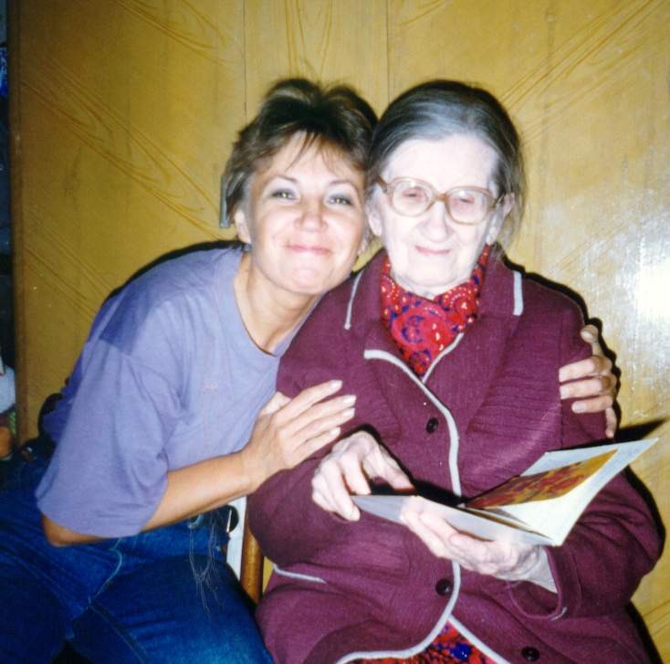 Бабушке 90 лет.  ( 18 сентября 1996 г.)