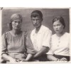 Мария Александровна с сыном Гелей и дочерью Тамарой, 15.07.1939