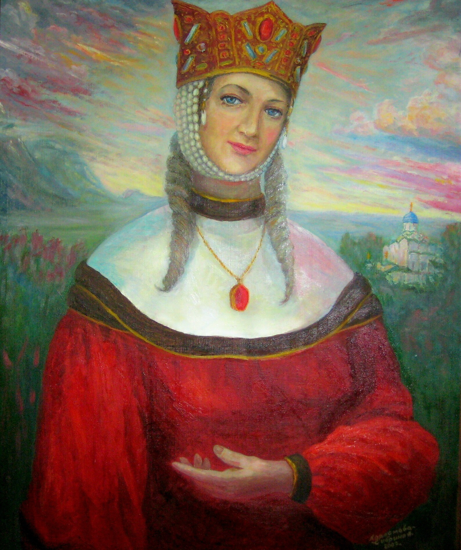 Великая Княгиня Всеволжая Мария Шварновна 