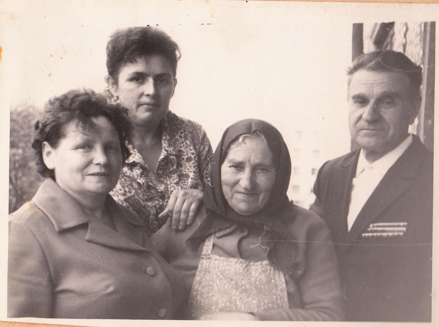 С сестрой Хрестиньей, с Женой, и Татьяной Лыткиной 