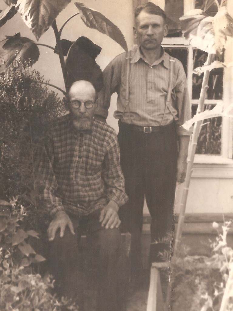 С Сергеем Рибицким. 1954 год, Лось 