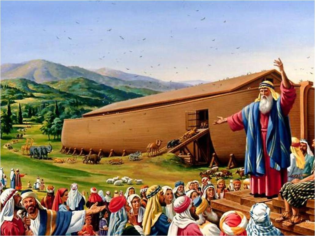 Ной у Ковчега 
